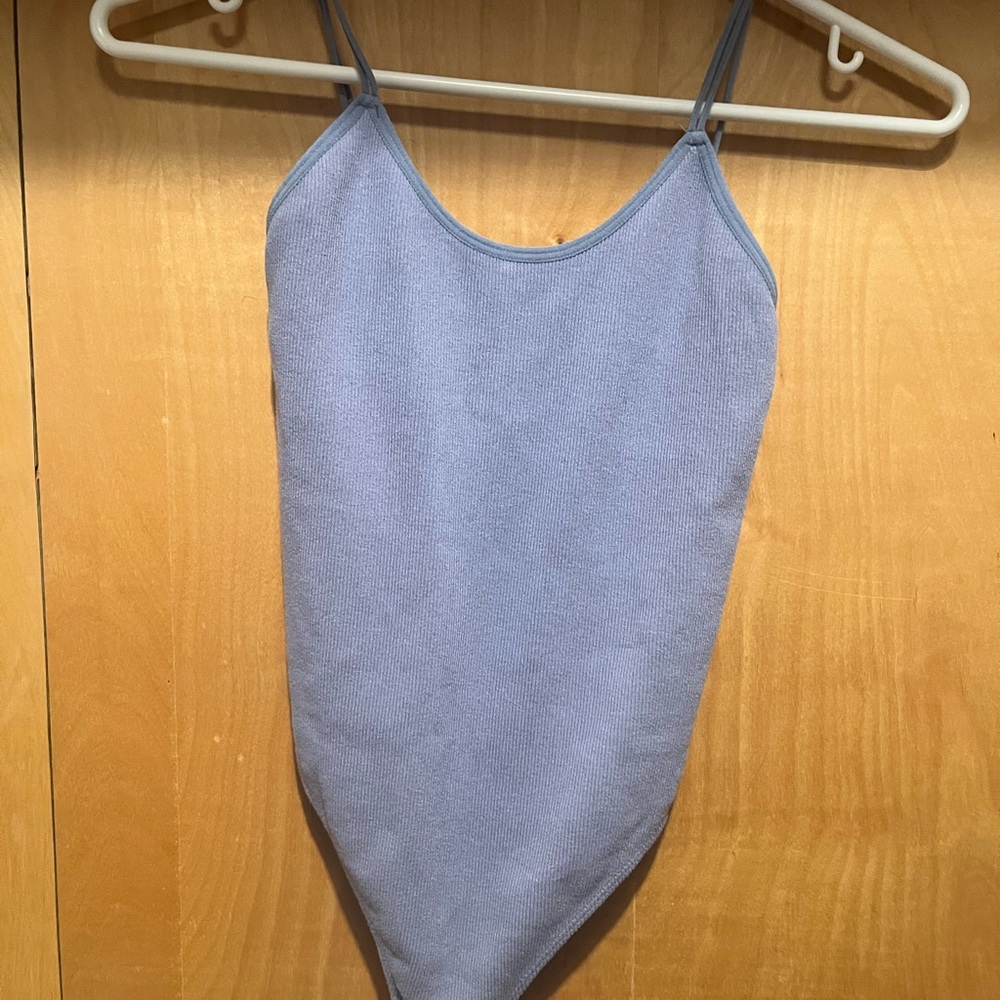 Bluenotes Light Blue Bodysuit